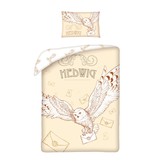 Harry Potter BÉBÉ Housse de couette Hedwig - 100 x 135 cm - Coton