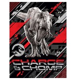 Jurassic World Fleece throw Charge - 130 x 170 cm - Polyester