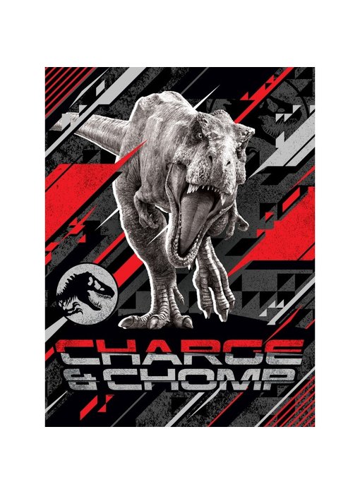 Jurassic World Fleecedecke Charge 130 x 170 cm Polyester