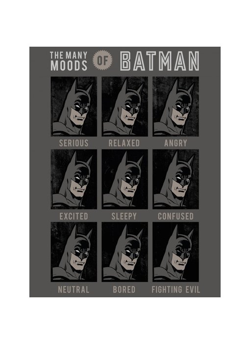 Batman Fleecedecke Mood 130 x 170 cm Polyester