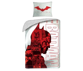 Batman Housse de couette Caped Crusader 140x200 + 70x90cm