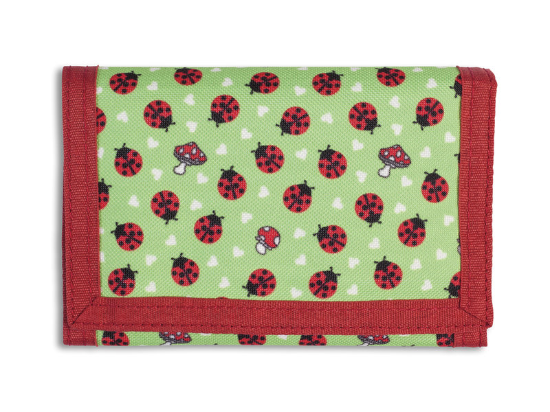 Bestway Portefeuille Coccinelle - 14 x 9 cm - Polyester