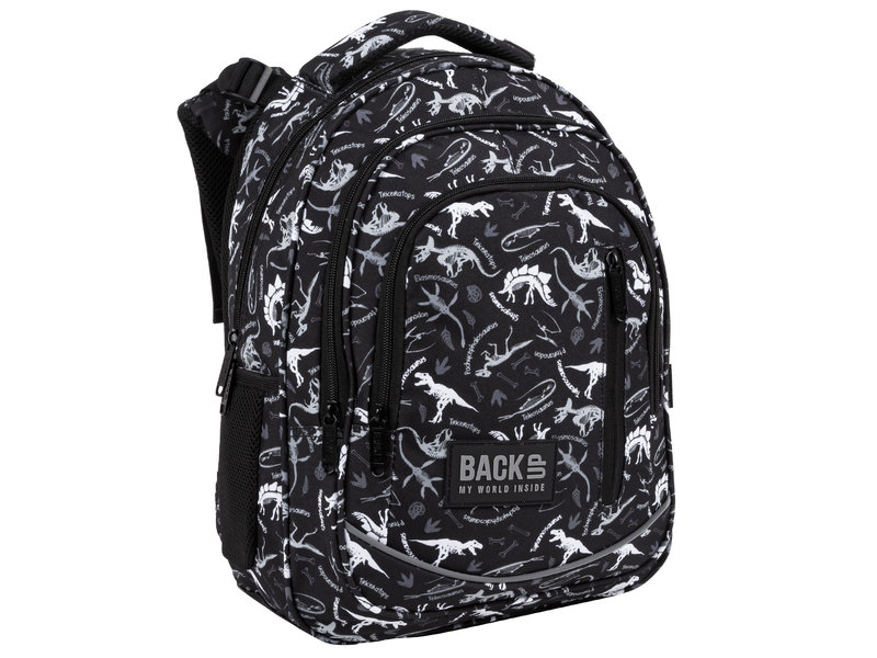 BackUP Rucksack Dinosaurier - 39 x 27 x 20 cm - Polyester