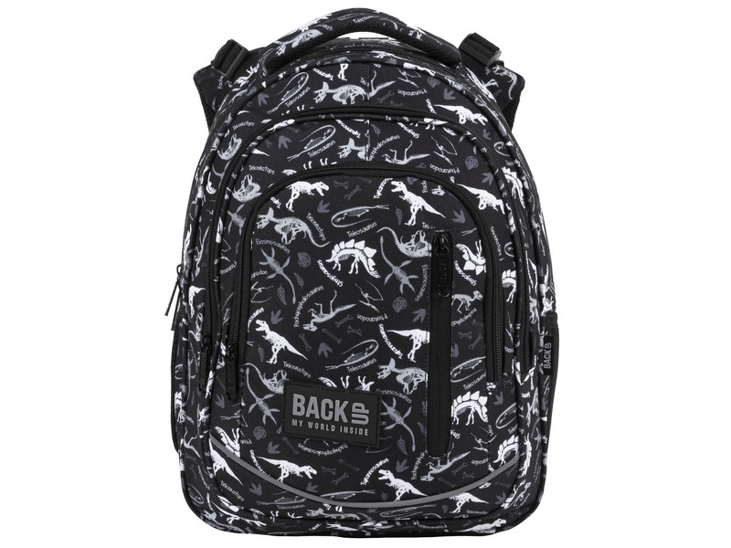 BackUP Rucksack Dinosaurier - 39 x 27 x 20 cm - Polyester