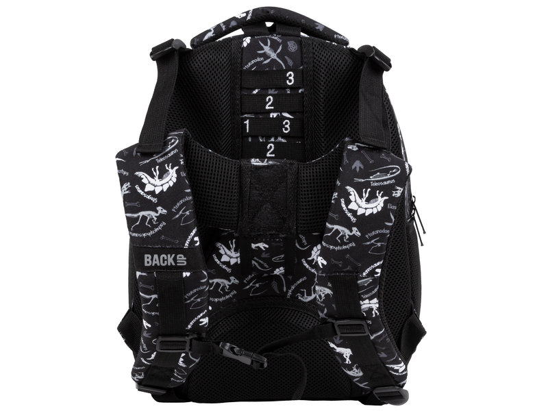 BackUP Backpack Dinosaurs - 39 x 27 x 20 cm - Polyester