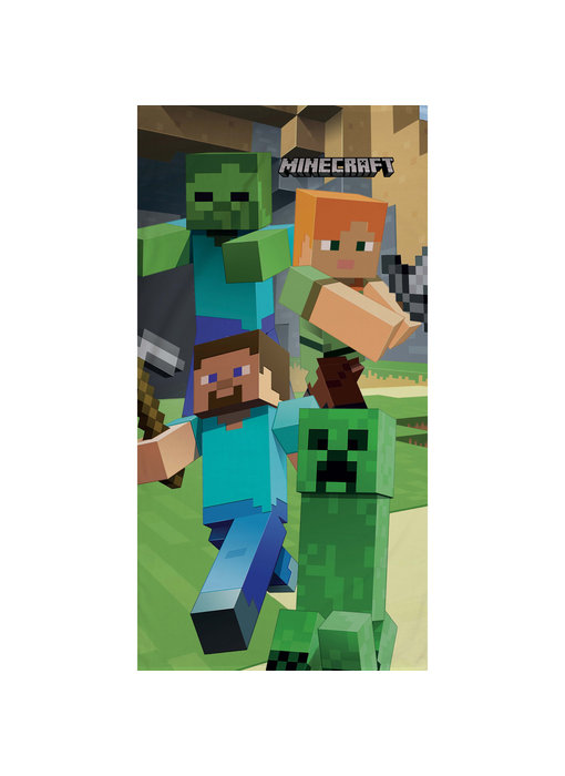 Minecraft Strandtuch Danger 70 x 140 cm