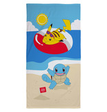 Pokémon Serviette de plage Squirtle - 70 x 140 cm - Coton