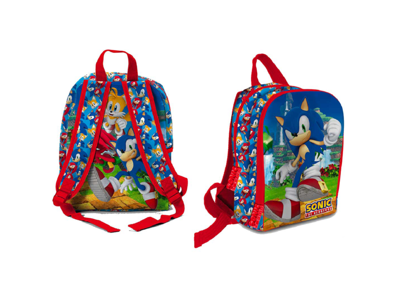 Sonic the Hedgehog Rugzak, Power - 32 x 25 x 10 cm - Polyester