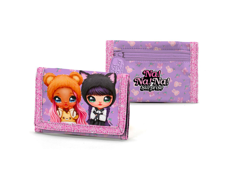 Na! Na! Na! Surprise Portefeuille Dolls Glam - 13 x 8 cm - Polyester
