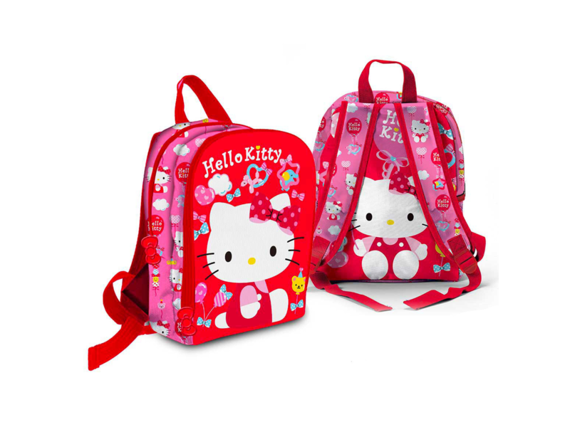 Hello Kitty Rucksack, Cute - 32 x 25 x 10 cm - Polyester