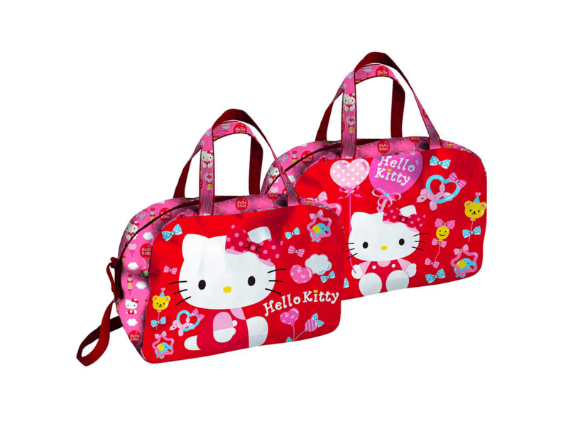 Hello Kitty Shoulder bag, Cute - 40 x 25 x 17 cm - Polyester
