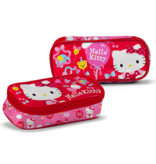 Hello Kitty Pencil case, Cute - 22 x 5 x 9 cm - Polyester