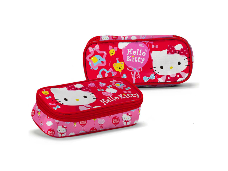 Hello Kitty Pencil case, Cute - 22 x 5 x 9 cm - Polyester