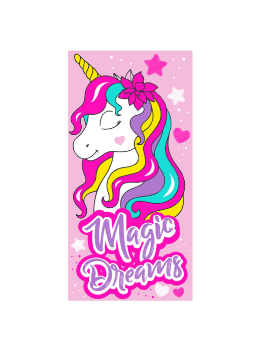 Unicorn Beach towel Magic Dreams 70 x 140 cm Polyester