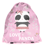 Panda Gymbag Love - 38 x 34 cm - Polyester