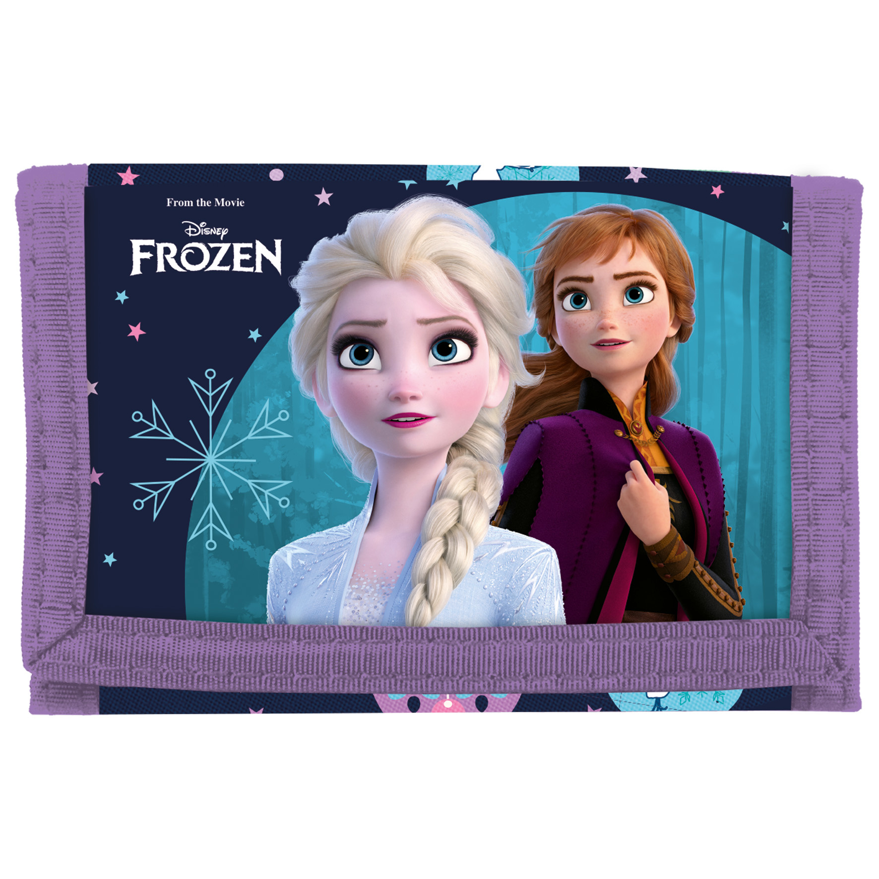 mesh Ongewapend bestrating Disney Frozen portemonnee 13 x 8 cm - SimbaShop.nl