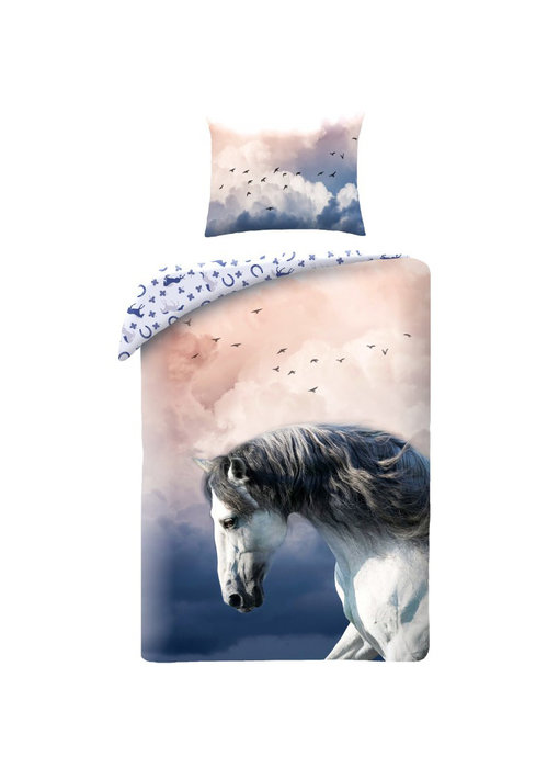 Animal Pictures Housse de couette Cheval 140 x 200 + 70 x 90 cm