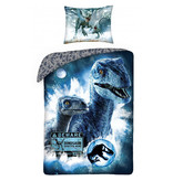 Jurassic World Bettbezug, Beware - Einzelbett - 140 x 200 cm - Baumwolle