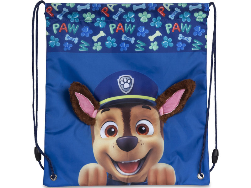 PAW Patrol Sac de sport, Chase - 32 x 36 cm - Polyester