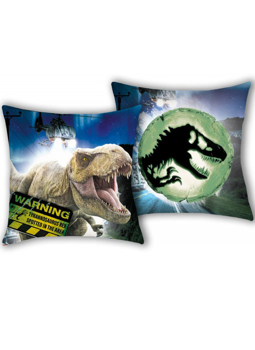 Jurassic World Coussin décoratif T-Rex 40 x 40 cm