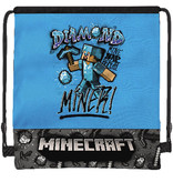 Minecraft Gymbag Diamond Miner - 42 x 33 cm - Polyester