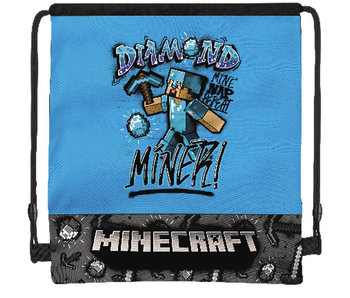 Minecraft Turnbeutel Diamond Miner 42 x 33 cm