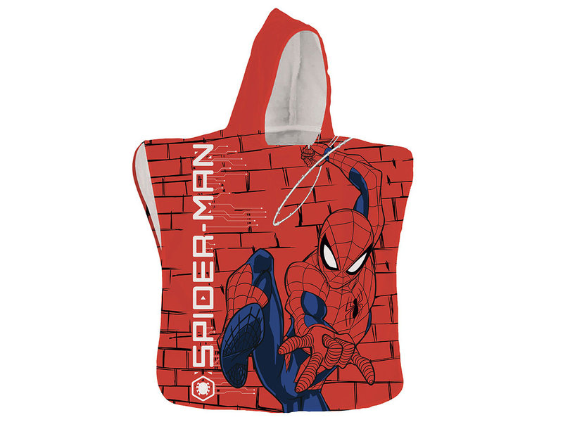 Spider-Man Poncho, Fight - 50 x 100 cm - Polyester