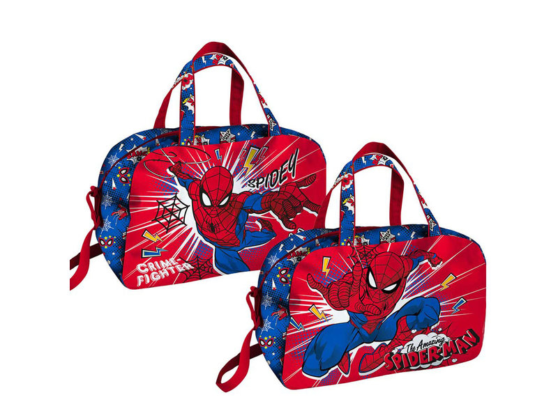 SpiderMan Sac à bandoulière, Crimefighter - 40 x 25 x 17 cm - Polyester