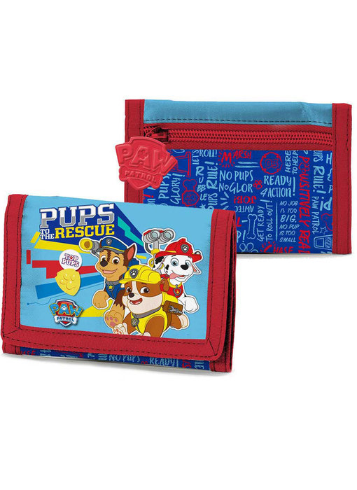 PAW Patrol Portefeuille Pups to the Rescue 13 x 8 cm