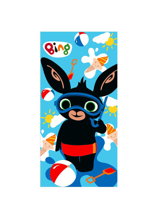 Bing Bunny Beach towel Beach 70 x 140 cm Polyester
