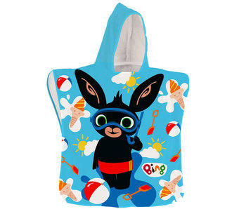 Bing Bunny Poncho Beach 50 x 100 cm Polyester