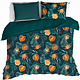 Bettbezug Baumwollsatin Paradiesvogel 240 x 220 cm