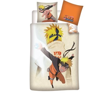 Naruto Bettbezug Ninja 140 x 200 cm 65 x 65 Baumwolle