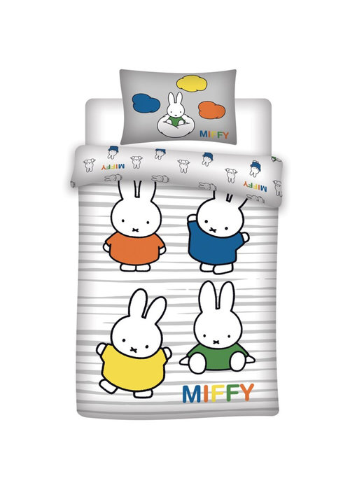 Miffy BABY Bettbezug 135 x 100 cm 40 x 60 cm Baumwolle