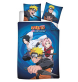 Naruto Housse de couette Kyuubi - Simple - 140 x 200 cm - Coton