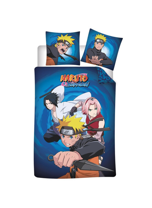 Naruto Housse de couette Kyuubi 140 x 200 cm 65 x65 Coton