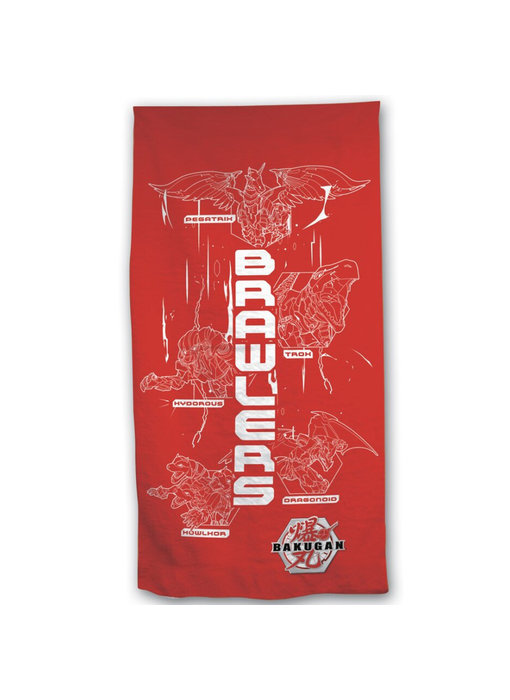 Bakugan Beach towel Brawlers 70 x 140 cm Cotton