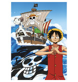 One Piece Fleece-Plaid Luffy – 100 x 140 cm – Polyester