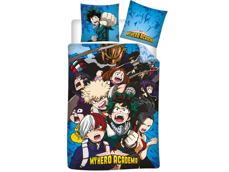 My Hero Academia Bettbezug, Izuku – Einzelbett – 140 x 200 cm – Baumwolle