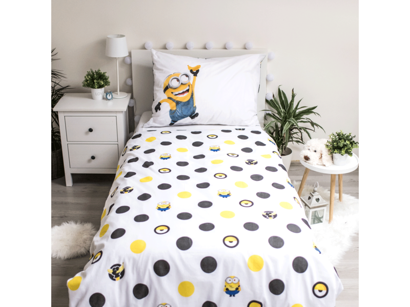 Minions Housse de couette, It's Mine - Seul - 140 x 200 cm - Coton