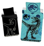 Jurassic World Dekbedovertrek Tracker Glow in the Dark - Eenpersoons - 140 x 200 / 70 x 90 cm - Katoen