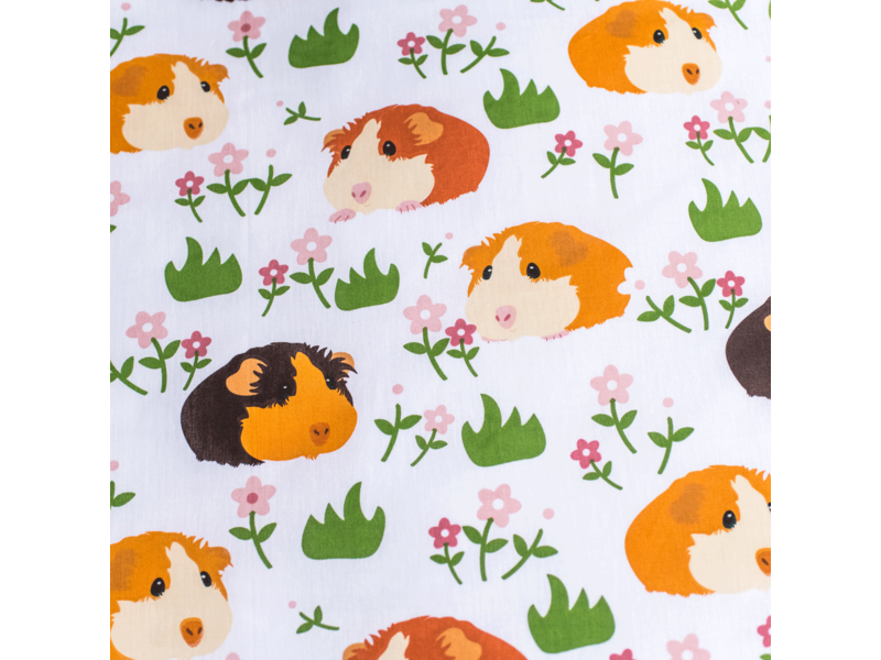 Animal Pictures Duvet cover, Guinea pig - Single - 140 x 200 cm - Cotton