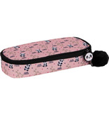 Panda Pencil case, Bamboo - 23 x 10 x 5 cm - Polyester