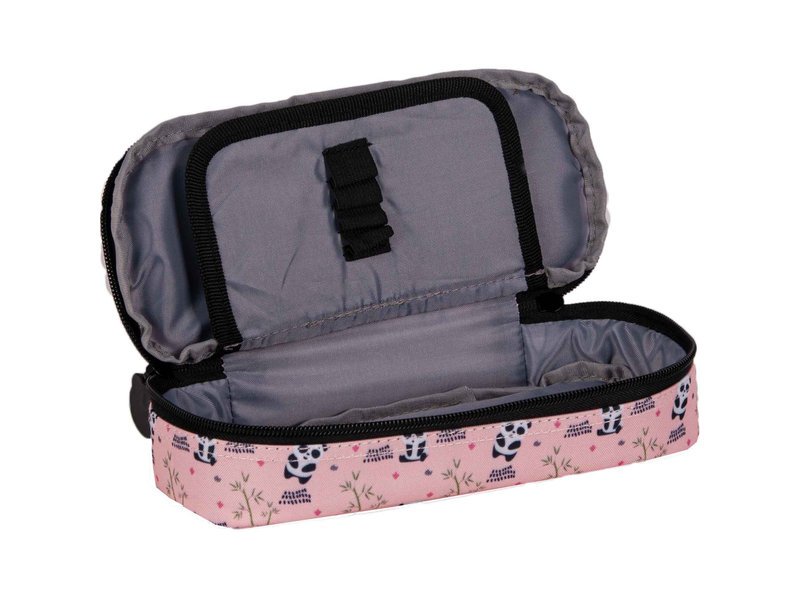 Panda Etui, Bamboo - 23 x 10 x 5 cm - Polyester