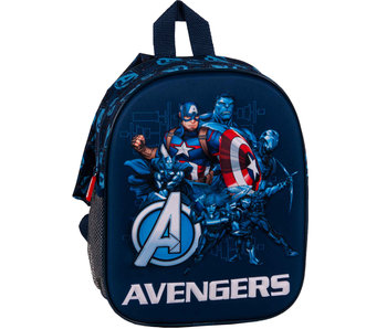 Marvel Avengers Sac à dos enfant Mightiest Hero 3D - 28 x 22 cm