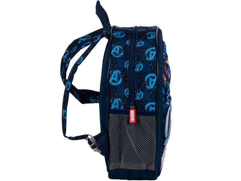 Marvel Avengers Rucksack für Kleinkinder, Mightiest Hero 3D - 28 x 22 x 10 cm - Polyester