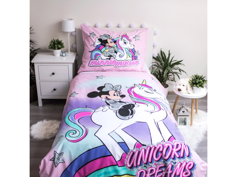 single duvet cover unicorn