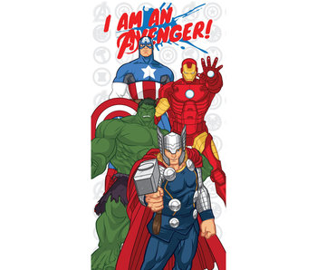Marvel Avengers Serviette de plage True Heroes 70 x 140 cm Coton