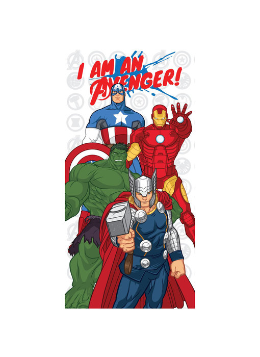 Marvel Avengers Beach towel True Heroes 70 x 140 cm Cotton