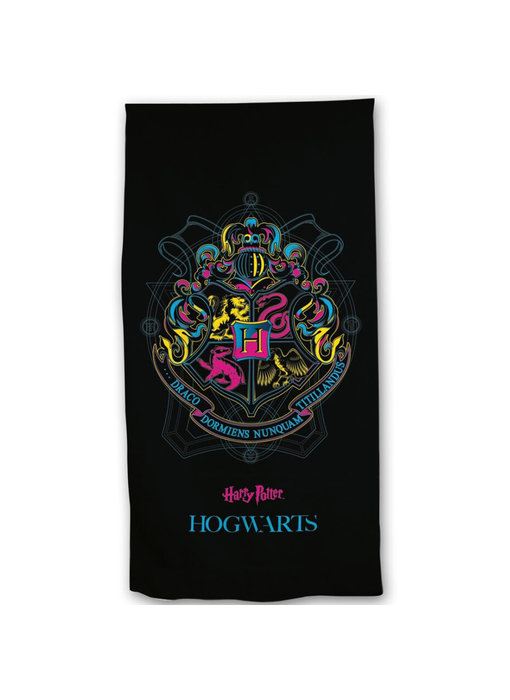 Harry Potter Hogwarts Beach Towel - 70 x 140 cm - Cotton